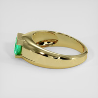 2.14 Ct. Emerald Ring, 18K Yellow Gold 4