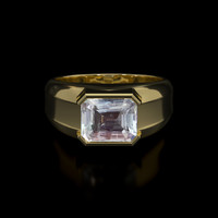 2.00 Ct. Gemstone Ring, 18K Yellow Gold 1