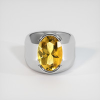 3.66 Ct. Gemstone Ring, Platinum 950 1