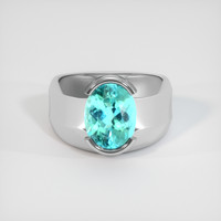 2.86 Ct. Gemstone Ring, Platinum 950 1