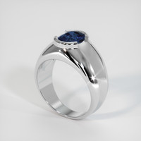 1.48 Ct. Gemstone Ring, Platinum 950 2