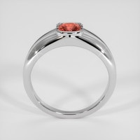 1.16 Ct. Padparadscha Sapphire Ring, Platinum 950 3