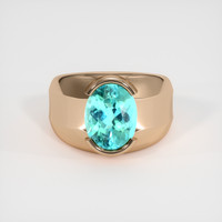 2.86 Ct. Gemstone Ring, 14K Rose Gold 1