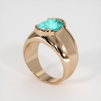 2.86 Ct. Gemstone Ring, 14K Rose Gold 2