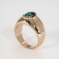 1.25 Ct. Gemstone Ring, 14K Rose Gold 2