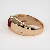 1.56 Ct. Ruby Ring, 14K Rose Gold 4