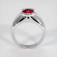 1.49 Ct. Ruby Ring, 10K White Gold 3