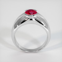 1.21 Ct. Ruby Ring, 14K White Gold 3