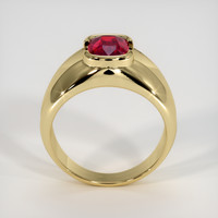 2.03 Ct. Purplish Red Ruby Ring, 10K Yellow Gold 3