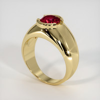 1.56 Ct. Ruby Ring, 10K Yellow Gold 2