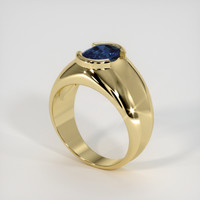 1.48 Ct. Gemstone Ring, 14K Yellow Gold 2