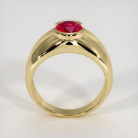 1.21 Ct. Ruby Ring, 14K Yellow Gold 3