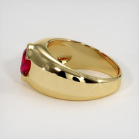 1.21 Ct. Ruby Ring, 14K Yellow Gold 4