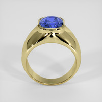 5.52 Ct. Blue Sapphire Ring, 14K Yellow Gold 3