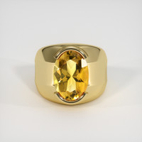 3.66 Ct. Gemstone Ring, 18K Yellow Gold 1