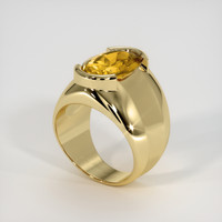 3.66 Ct. Gemstone Ring, 18K Yellow Gold 2