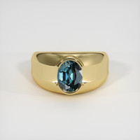 1.25 Ct. Gemstone Ring, 18K Yellow Gold 1