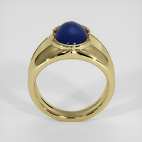9.12 Ct. Blue Sapphire Ring, 18K Yellow Gold 3