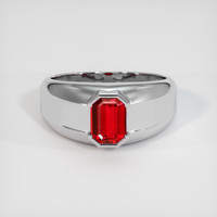 0.99 Ct. Ruby Ring, Platinum 950 1