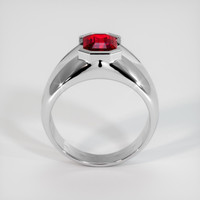 2.01 Ct. Ruby Ring, Platinum 950 3