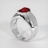 1.98 Ct. Ruby Ring, Platinum 950 2