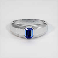 1.03 Ct. Sapphire Ring, Platinum 950 1
