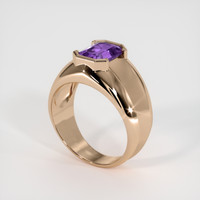 1.46 Ct. Gemstone Ring, 14K Rose Gold 2