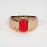 1.91 Ct. Ruby Ring, 14K Rose Gold 1