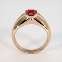 0.99 Ct. Ruby Ring, 14K Rose Gold 3