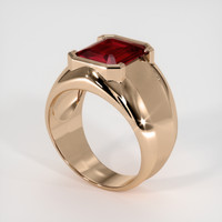 3.41 Ct. Ruby Ring, 14K Rose Gold 2