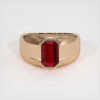 1.98 Ct. Ruby Ring, 14K Rose Gold 1