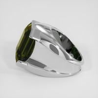 51.30 Ct. Bi Color Sapphire Ring, 14K White Gold 4