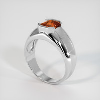 1.45 Ct. Gemstone Ring, 18K White Gold 2