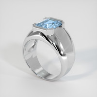 1.88 Ct. Gemstone Ring, 18K White Gold 2