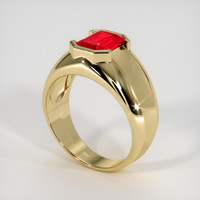 1.91 Ct. Ruby Ring, 14K Yellow Gold 2