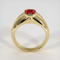 0.99 Ct. Ruby Ring, 14K Yellow Gold 3