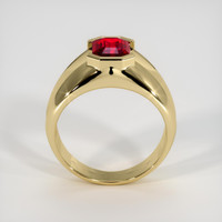 2.01 Ct. Ruby Ring, 14K Yellow Gold 3