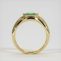 1.46 Ct. Emerald Ring, 18K Yellow Gold 3