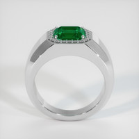 2.57 Ct. Emerald Ring, Platinum 950 3