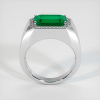 8.22 Ct. Emerald Ring, Platinum 950 3