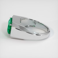8.22 Ct. Emerald Ring, Platinum 950 4
