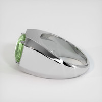 7.60 Ct. Green Sapphire Ring, Platinum 950 4