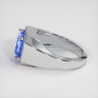 4.08 Ct. Sapphire Ring, Platinum 950 4