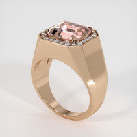 3.85 Ct. Gemstone Ring, 14K Rose Gold 2