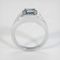 2.01 Ct. Sapphire Ring, 18K White Gold 3