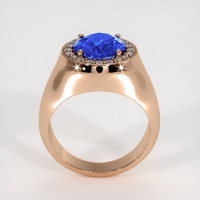 2.65 Ct. Sapphire Ring, 18K Rose Gold 3