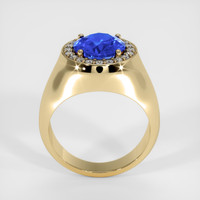 2.65 Ct. Sapphire Ring, 14K Yellow Gold 3