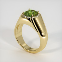 2.53 Ct. Sapphire Ring, 14K Yellow Gold 2