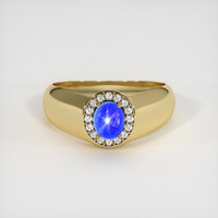 2.01 Ct. Sapphire Ring, 18K Yellow Gold 1