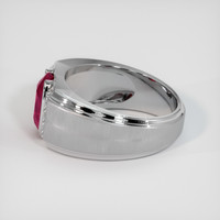 5.10 Ct. Ruby Ring, Platinum 950 4